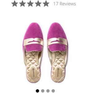 Birdie's Slippers fuchsia slide